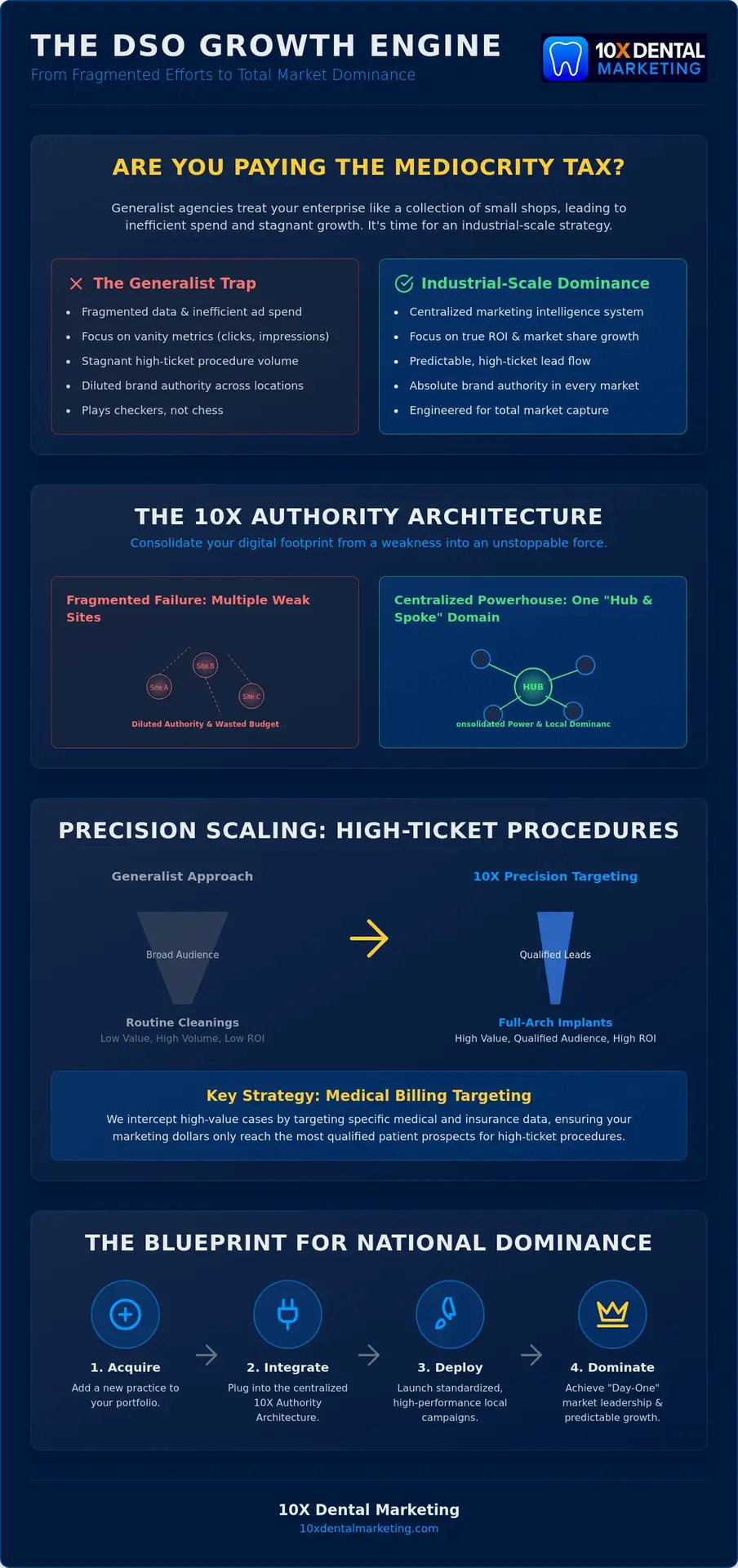 Multi-Location Dental Practice Marketing: Engineering DSO Dominance in 2026
